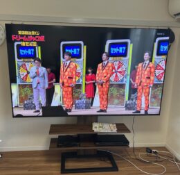 愛知県日進市にて液晶テレビ８５インチ・ソニー製　ＫＪ-８５ｘ８０Ⅼ・２０２４年製をお買取りさせて頂きました。
