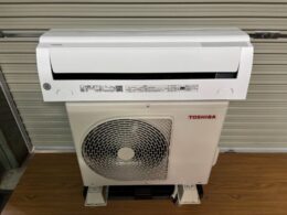 名古屋市北区にて東芝製、エアコン２０２５年製、RAS-2214TL(Ｗ）をお買取りさせて頂きました。