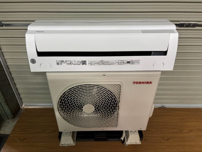 名古屋市北区にて東芝製、エアコン２０２５年製、RAS-2214TL(Ｗ）をお買取りさせて頂きました。